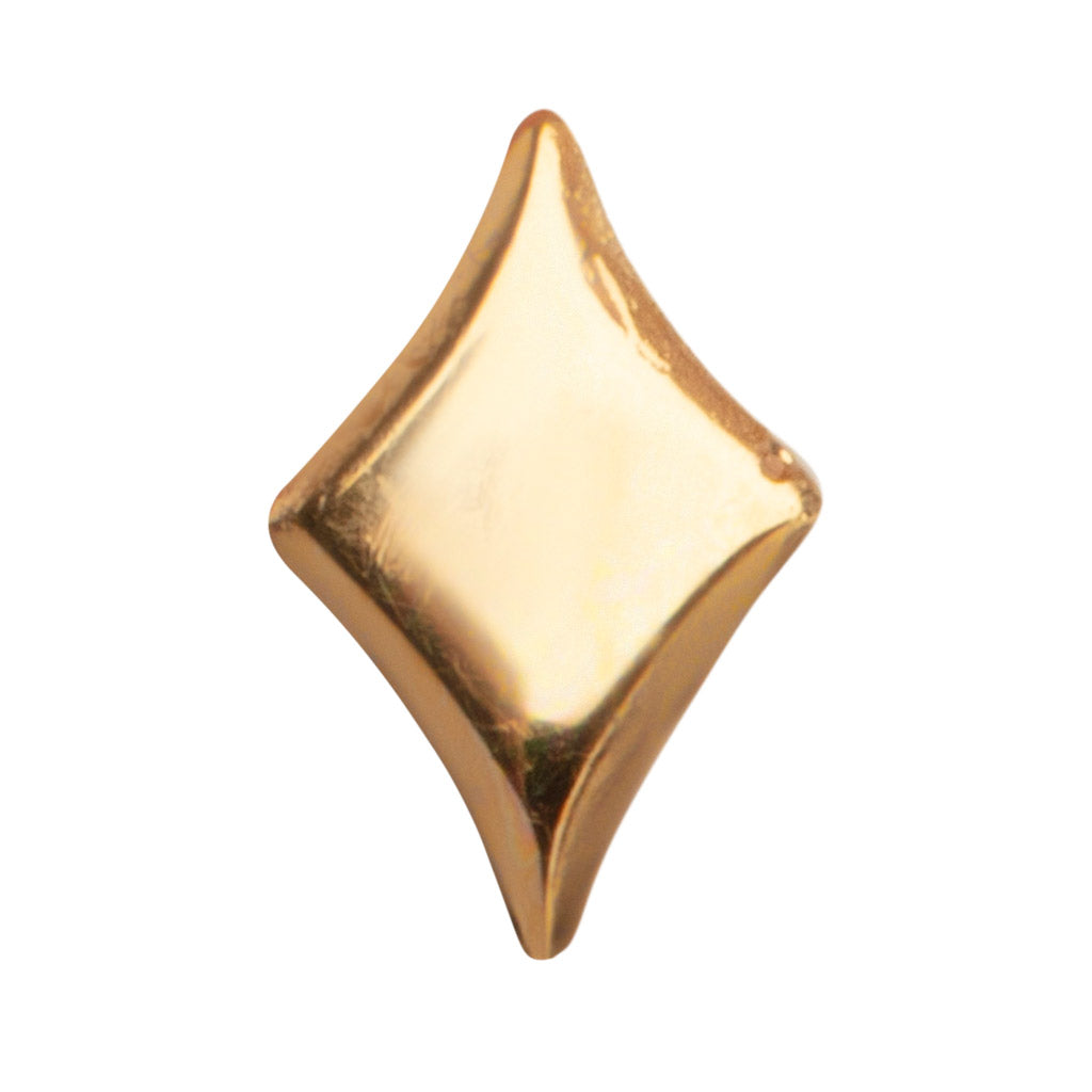 Diamond Shape Tooth Gem jewelry gold Twinkles