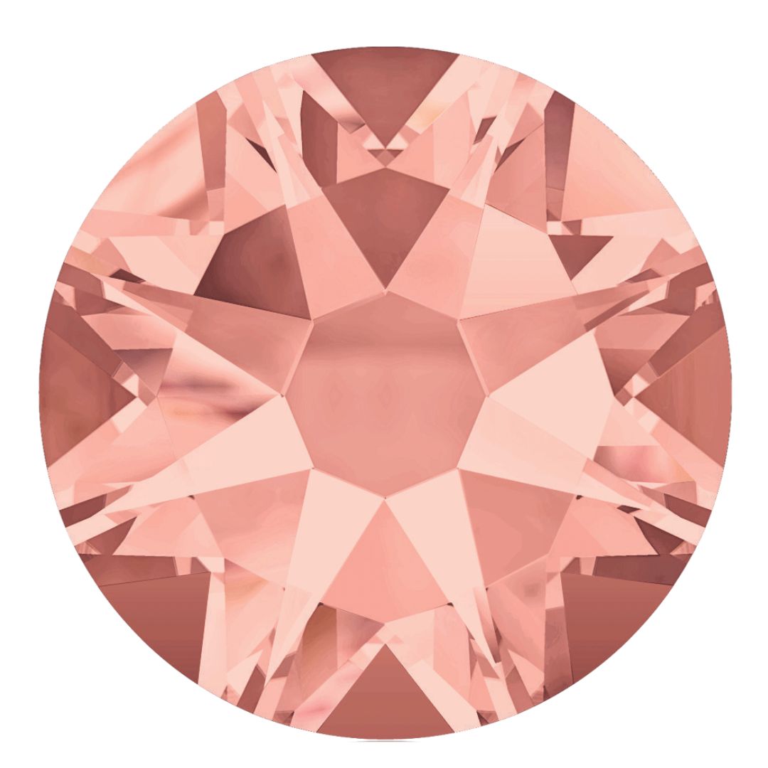 Crystal Blush Rose 2.3 mm 5-pack