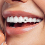 Double C White Gold Tooth Gem